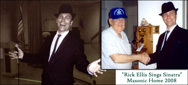 Sinatra Impersonator ~ Rick Ellis